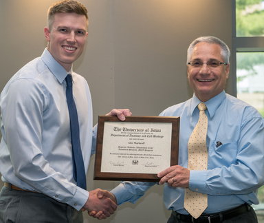 Alec Marticoff and Dr. Marc Pizzimenti