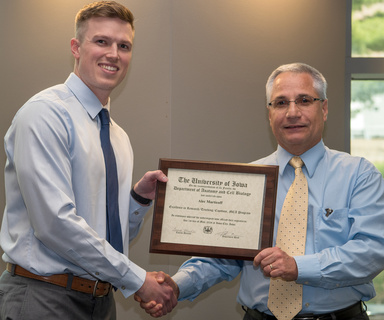 Alec Marticoff and Dr. Marc Pizzimenti